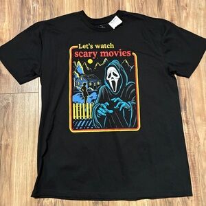 Let’s watch scary movies t shirt 👻